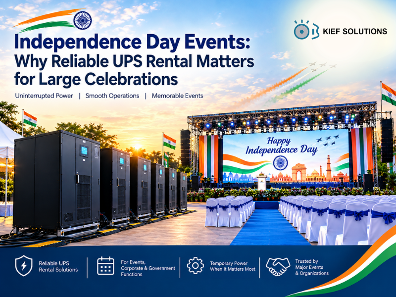Independence Day Events: Why Reliable UPS Rental Matters for Large Celebrations