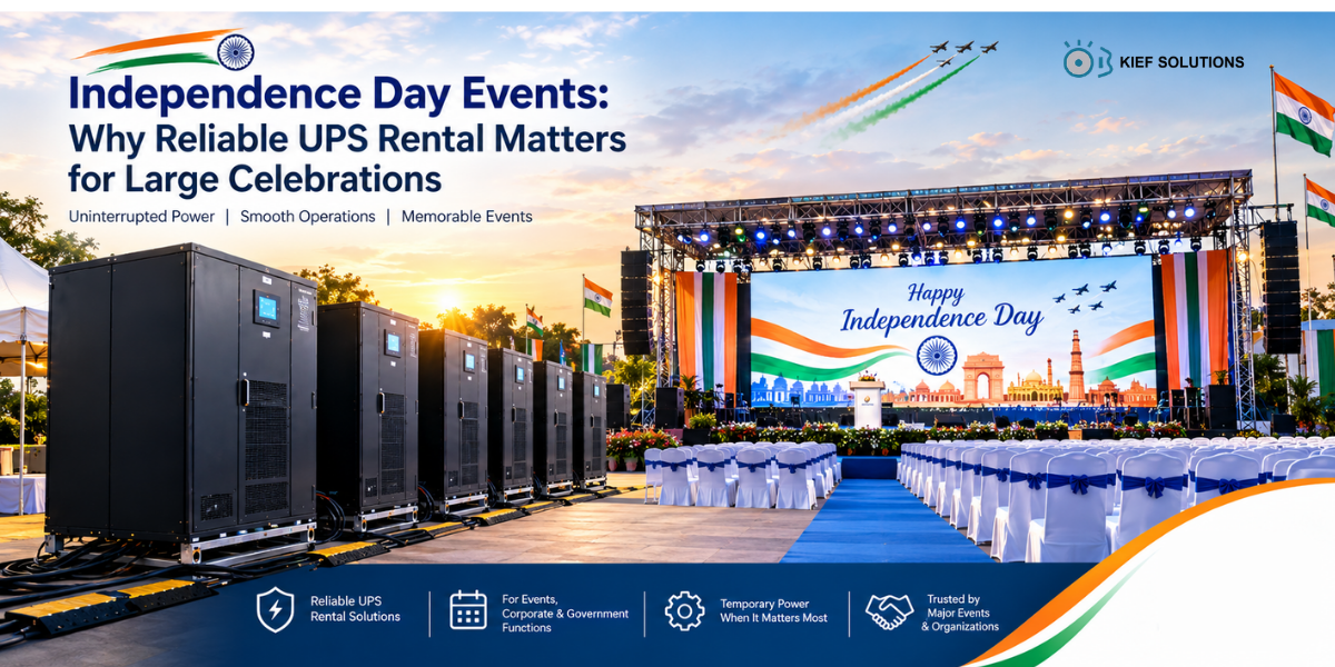 Independence Day Events: Why Reliable UPS Rental Matters for Large Celebrations